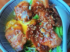 黑猪肉盖浇饭-笑福亭料理小馆(解放碑店)
