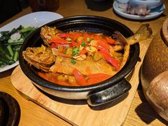 泡椒沙煲小黄鱼-顺香居·老字号湖北菜(江汉路店)