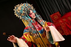 -胭脂猫京剧摄影