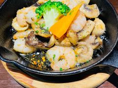 橄榄油蒜香虾仁-一升庵(仙霞路店)