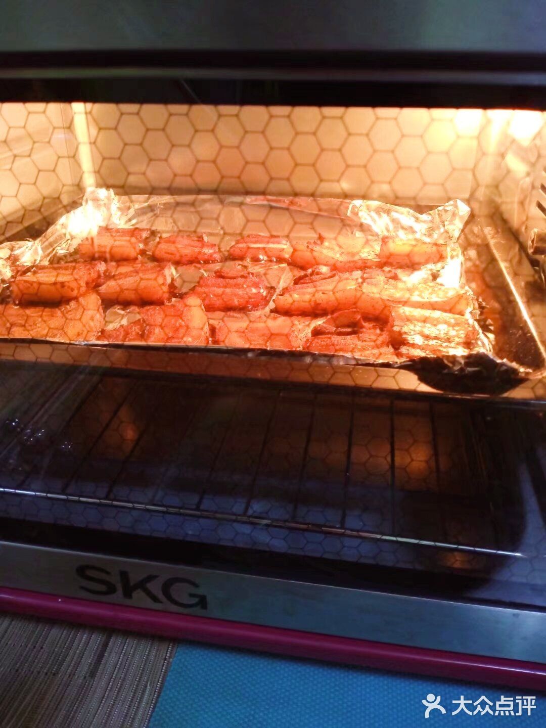 在家自制五花烤肉