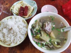 标配酸菜猪杂汤饭-陈记汤饭(水巷口店)