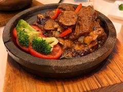 石板茄子烧牛仔骨-利苑酒家(宜安广场店)