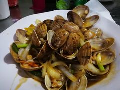 爆炒花甲-QQ海鲜餐厅