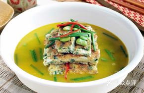 Three Delicacies Boiled Tofu Noodles