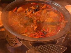 -探鱼·鲜青椒爽麻烤鱼(广州欣荣广场店)