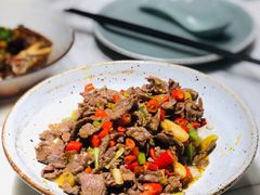 28秒爆炒黄牛肉-望湘园·湖南菜(宏伊店)