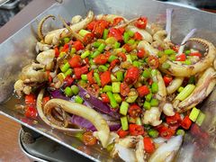 铁板鱿鱼须-昱龙大盆牛蛙馆(三兴街总店)