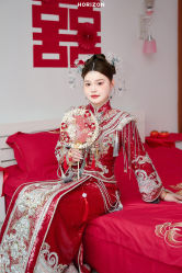 -桃子造型婚纱礼服(凤起广场店)