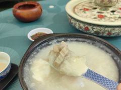 百合草肚粥-山水茶艺馆·点心粤菜·30年老字号