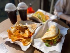 烤鸡芝士塔可夹心餐-Taco Bell 塔可钟(民田路店)