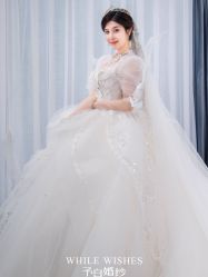 点击看大图 -予白婚纱礼服馆
