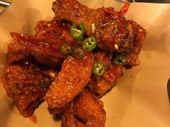 甜辣味半鸡-富乐满韩国正宗炸鸡韩国料理(虹泉路店)