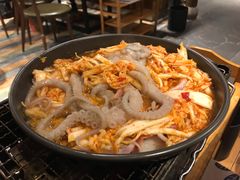 泡菜煎八爪鱼-烧货·活海鲜炭烧(湖滨商业街店)