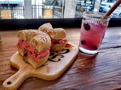 加州胭脂&nbsp;California&nbsp;Pink-Catch Bagel(芳草地店)