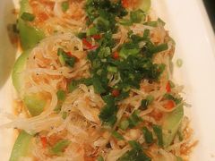 银鱼蒜蓉蒸胜瓜-港丽餐厅(高德置地店)