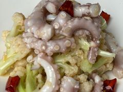 八抓鱼伴菜花-旺顺阁海鲜广场(亚运村店)