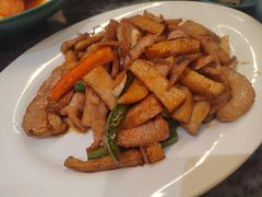 菌菇松板肉-安泰楼·佛跳墙创始人·传统闽味早茶·酒楼(三坊七巷闽菜地标店)