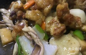 Sautéed Pork with Three Fresh Ingredients