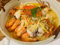 膏蟹拌面-十面欢腾·海鲜面·台式Bistro(长乐路店)
