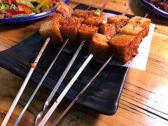 -长青菠菜面·烧烤