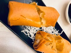 蟹粉三丝春卷-上海金桥红枫万豪酒店-万豪中餐厅
