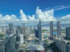 -深圳中洲万豪酒店·大堂酒廊·高空海景
