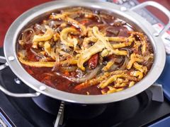 -老红桥炸灌肠牛肚锅烧烤(定福庄店)