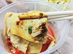 豆皮涮毛肚-小杨烤肉(朱雀店)