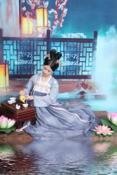 点击看大图 -后宫·古装汉服京剧儿童亲子全家福摄影