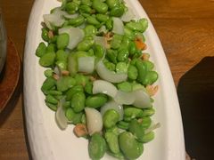 百合炒蚕豆-陆壹捌餐厅(五大道店)