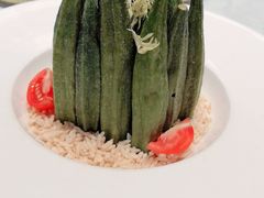 爽脆黄秋葵-骏莱海鲜鱼港(五角场店)