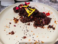 铁板黑胡椒牛肉粒-鹿港小镇(霄云店)