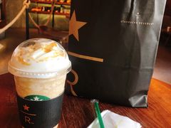 焦糖咖啡星冰乐-星巴克臻选(南京艾尚天地店)
