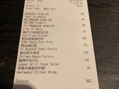 账单-Goose Island Brewhouse鹅岛精酿啤酒餐厅
