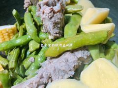 豆角烀饼锅-满兴咱妈烀饼铁锅炖(兰州北街店)