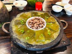 铁板野菜豆腐-农厨好味·温泉鹅·农家菜