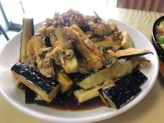 蛤蜊肉拌茄子-华春餐馆(鱼山路店)