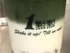 波霸抹茶拿铁-1点点(芦潮港店)