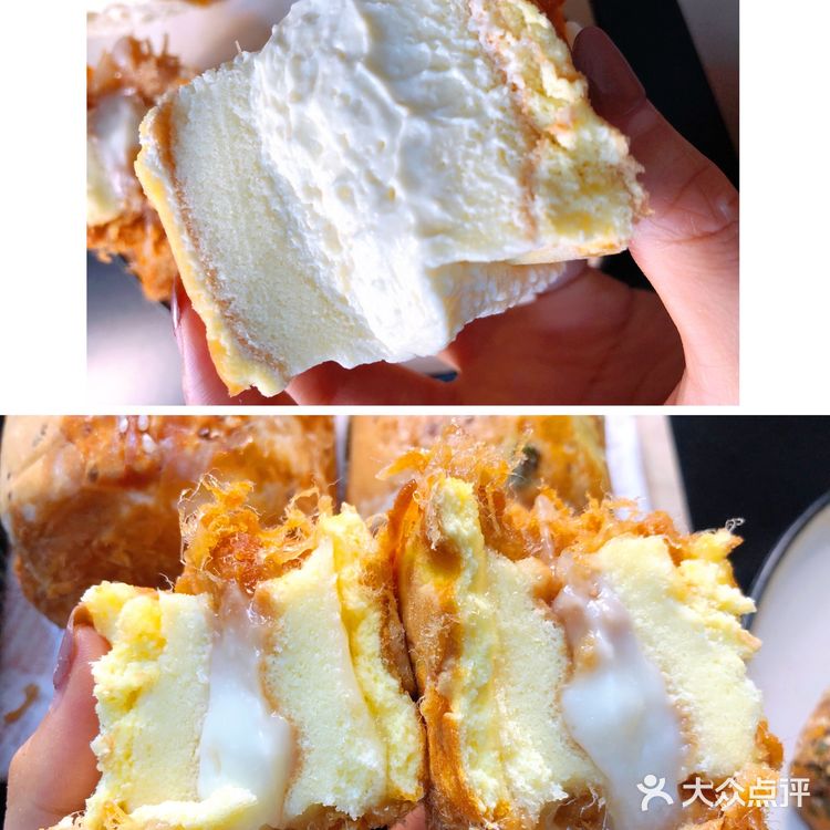 流油[流泪]一口胖十斤系列，肉松多多流油面包