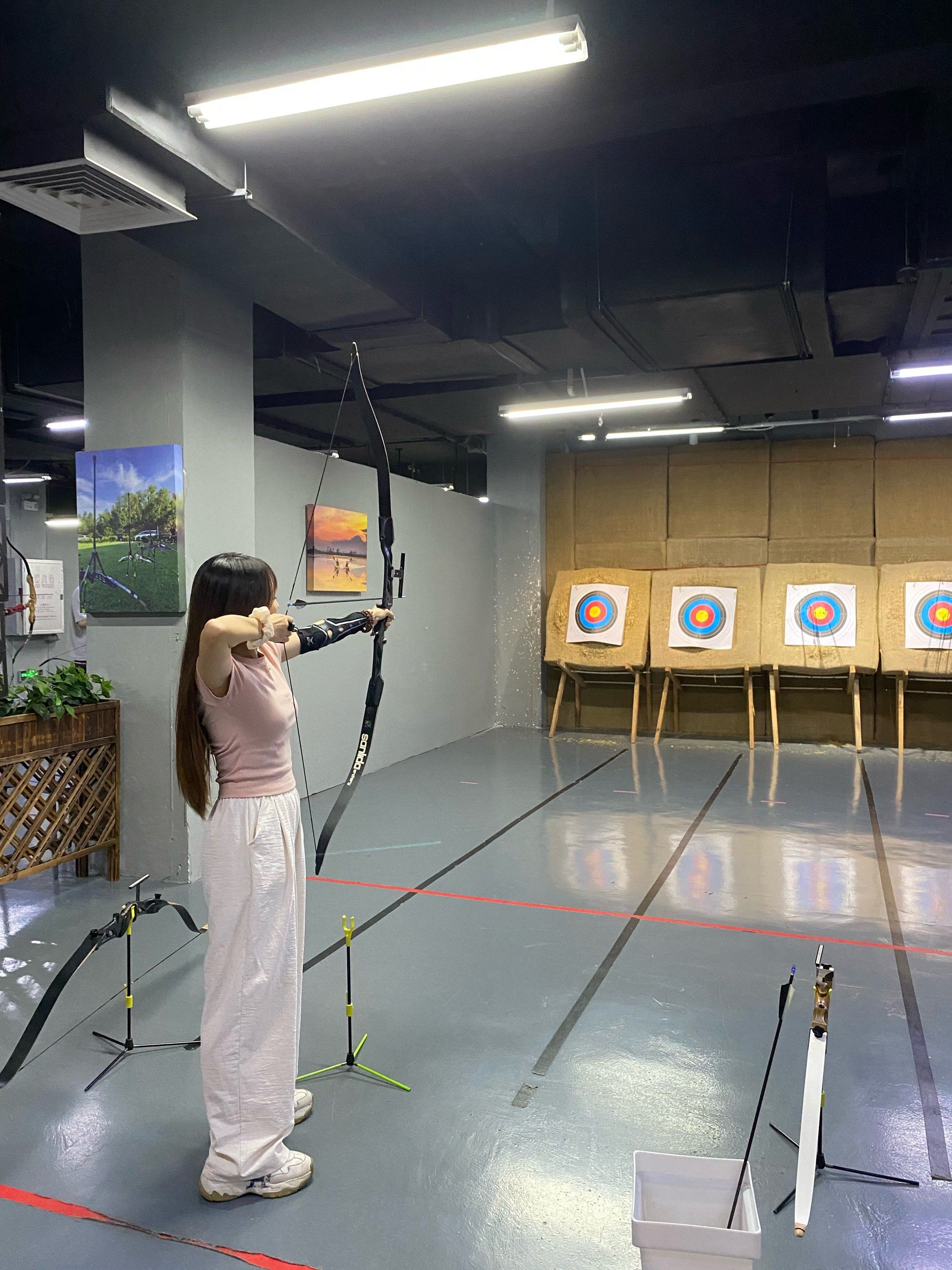 听说女孩子会射箭🏹️超酷的?