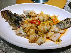 葱油焗桂花鲈-香云轩·顺德菜(香云纱园林酒店店)