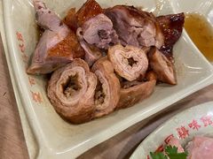 大肠拼叉烧饭-百家鸡味馆(清泰店)