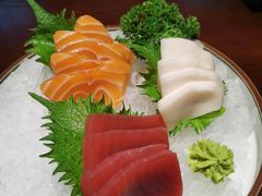 金枪鱼三文鱼握拼-松子料理(华威桥店)