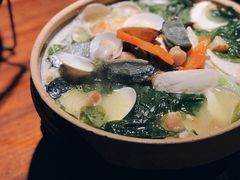 上汤白蚌海带苗-食锦记·福建私房菜(浦西万达店)