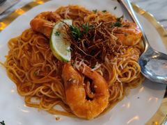 里窝那港口慢熬鲜虾浓汁天使面-The Rug Cafe(王府中环店)