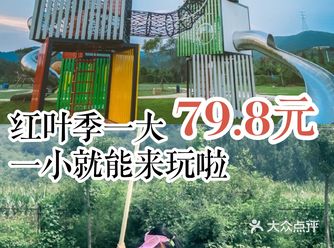 红叶季一大一小79.8元就能来玩啦