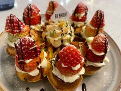 草莓忌廉华夫饼-BE BRIGHT KITCHEN(正佳广场店)