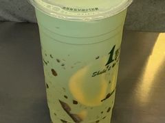 抹茶奶茶-1点点(龙洞店)