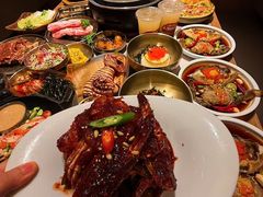-草家酱蟹炭火烤肉店(珲春南路一店)